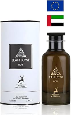 Jean Lowe Noir by Maison Alhambra for Men 3.4oz EDP Spray