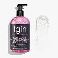 tgin Rose Water Smoothing Leave-In Conditioner & Defining Styling Gel Set, 13oz — image 3