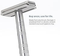 Henson Shaving Razor - Jet Black Double Edge Safety Razor — image 6