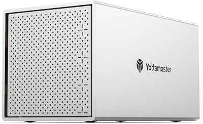 Yottamaster 4 Bay External Hard Drive Enclosure 64TB