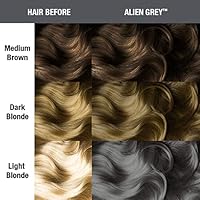 MANIC PANIC Classic Alien Grey Semi Permanent Hair Color 8oz — image 4