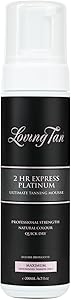 Loving Tan Platinum 2 HR Express Self Tanning Mousse, Darkest Shade, 6.7oz Review