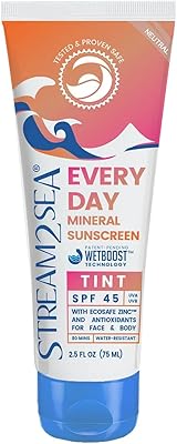 Stream 2 Sea SPF 45 Every Day Tint Mineral Sunscreen 2.5oz
