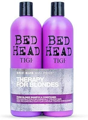 TIGI Bed Head Dumb Blonde Shampoo & Conditioner Duo, 50 Oz