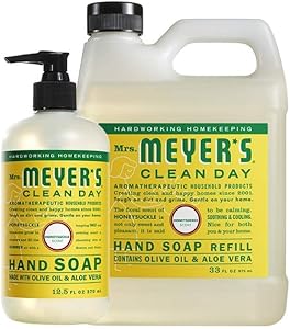 Mrs. Meyer's Honeysuckle Hand Soap & Refill Set Review