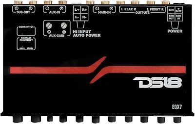 DS18 EQX7 7-Band Graphic Equalizer