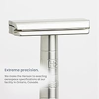 Henson Shaving Razor - Jet Black Double Edge Safety Razor — image 7