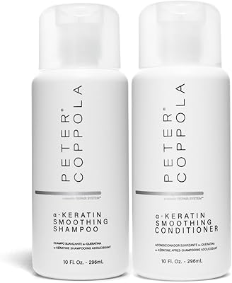 Peter Coppola a-Keratin Smoothing Shampoo & Conditioner Set 10 oz