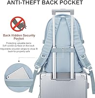 Lightweight College School Backpack for Women — image 5