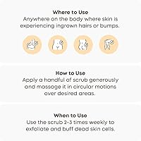 Bushbalm Ingrown Hair Exfoliating Scrub Sweet Escape 236mL — image 4