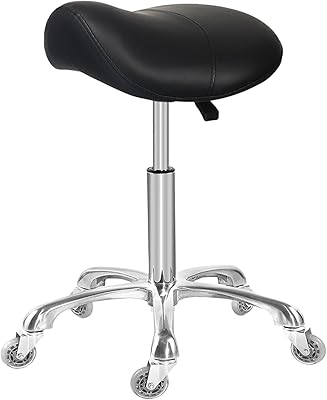 Antlu Saddle Stool Without Backrest Black