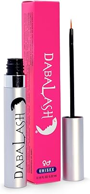 DABALASH Eyelash & Eyebrow Growth Serum with Castor Oil, 0.18 oz