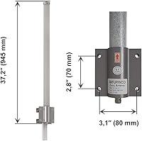 Tupavco TP551 WiFi Outdoor Omni Antenna 12dB 2.4GHz — image 2