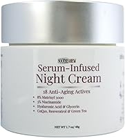 SootheAnew Anti-Aging Face Cream, Multi Peptide Night Cream 1.7oz — image 1