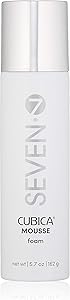 SEVEN Cubica Hair Mousse for Curly Hair, 5.7 oz Review