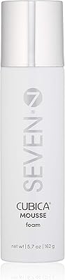 SEVEN Cubica Hair Mousse for Curly Hair, 5.7 oz