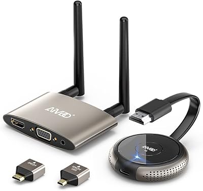 TIMBOOTECH G48 HDMI Wireless Transmitter and Receiver 4K