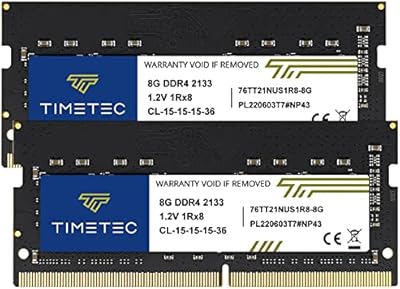 Timetec 16GB DDR4 2133MHz Laptop RAM Kit