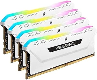 Corsair Vengeance RGB Pro SL 64GB (4x16GB) DDR4 3600 C18 Memory