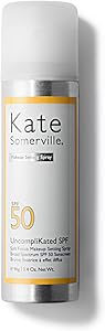 Kate Somerville UncompliKated SPF 50 Face Sunscreen & Setting Spray, 3.4oz Review