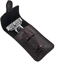 Parker Travel Razor with Buffalo Leather Case — image 2