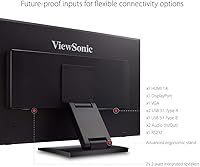 ViewSonic TD2760 27-Inch 1080p Touch Monitor — image 4