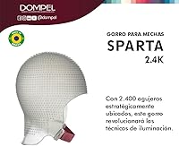 DOMPEL Sparta 2.4K Silicone Highlight Hair Cap, White — image 2