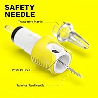 HAWINK Tattoo Cartridges Needles 40Pcs Mixed #12 Standard Round Shader — image 3