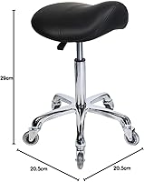 Antlu Saddle Stool Without Backrest Black — image 2