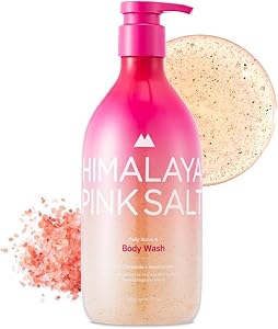 HIMALAYA PINKSALT Daily Scrub & Body Wash 21.1oz