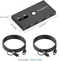 ZIYUETEK USB C & A Switch 2 in 1 — image 7