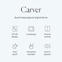 Aura Carver 10″ WiFi Digital Picture Frame — image 2