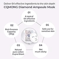 CQMONG Diamond Ampoule Sheet Mask (30g x 10pcs) — image 5