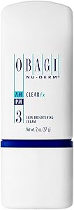 Obagi Medical Nu-Derm Clear Fx Skin Brightening Cream 2oz Review