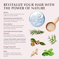 Yzmoffer Hair Growth Shampoo with Biotin and Rosemary, 10.5 Fl Oz — image 3
