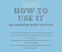 Sinarie Sweet Dreams Magnesium Emulsified Body Butter, 4 oz. — image 8