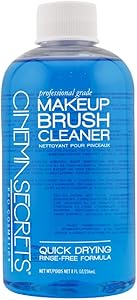 Cinema Secrets Original Blue Vanilla Makeup Brush Cleaner Solution Review