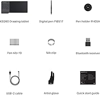 HUION Inspiroy Keydial KD200 Wireless Drawing Tablet — image 9