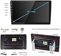 OiLiehu 10.1 Inch Android Double Din Car Stereo — image 8