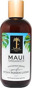Maui Organics Intense Moisture After Sun Lotion, Ocean Passion, 8.5oz Review
