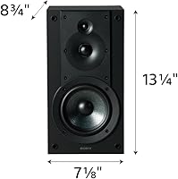 Sony SS-CS5M2 3-Way Bookshelf Speakers (Pair) 2025 Model — image 2