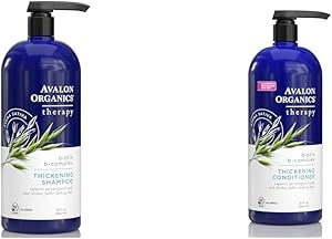 Avalon Organics Biotin B-Complex Thickening Shampoo & Conditioner, 32 Fl Oz Review