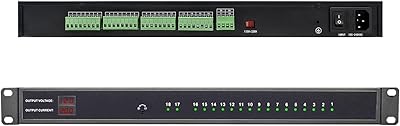 UltraPoE 1U 12V 20A 18-Channel Rack Mount Power Supply