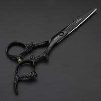 VTYEUTP Black Dragon 6.0 Inch Professional Hair Cutting Scissors Set — image 8