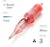 Kwadron Optima 3 Round Liner .30mm Long Taper Cartridge - Box of 20 — image 3