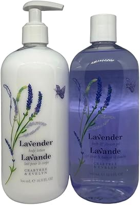 Crabtree & Evelyn Lavender Bath Set 16.9oz