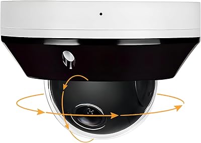 Real HD 6MP Mini PTZ Dome PoE IP Camera