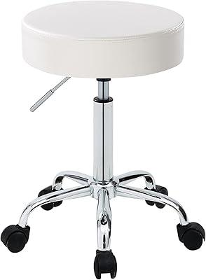 DUHOME 410 Height Adjustable Swivel Rolling Chair