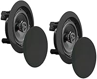 Pyle PDIC81RDBK 8-Inch Ceiling Wall Mount Speakers — image 1