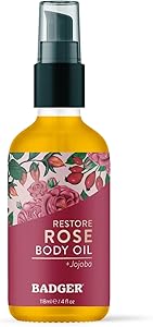 Badger Rose Body Oil 4oz Review